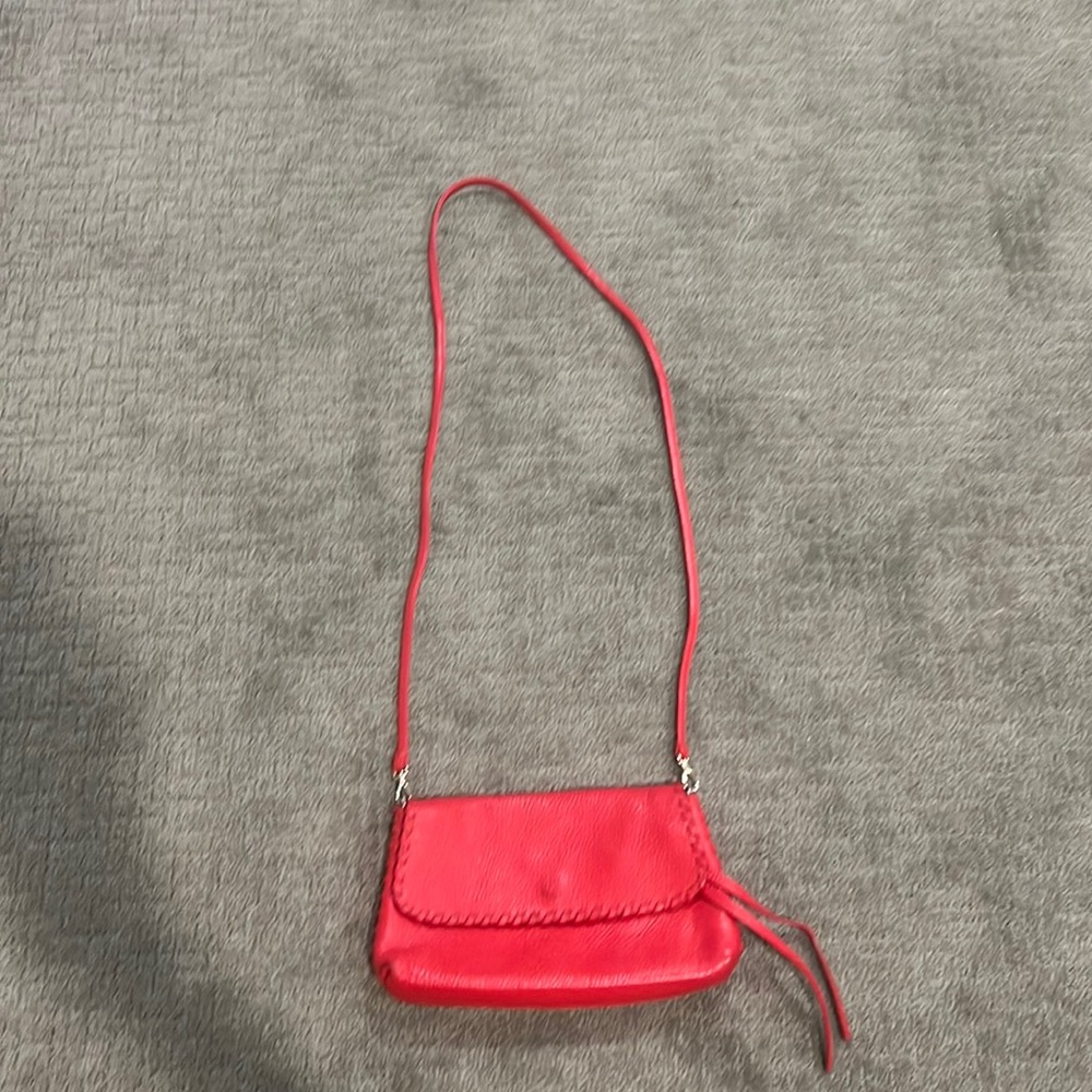 Handmade Italian leather convertible Clutch